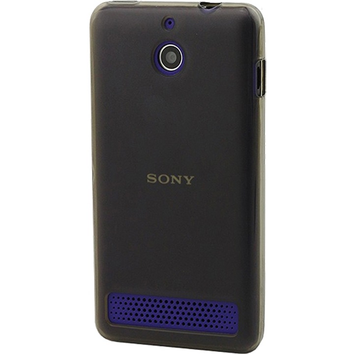 Muvit SESKI0033 hátvédő tok Sony Xperia E1-hez, Átlátszó