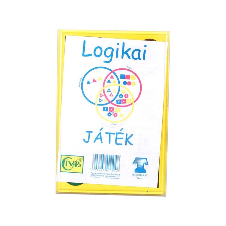 Műanyag logikai játék 2