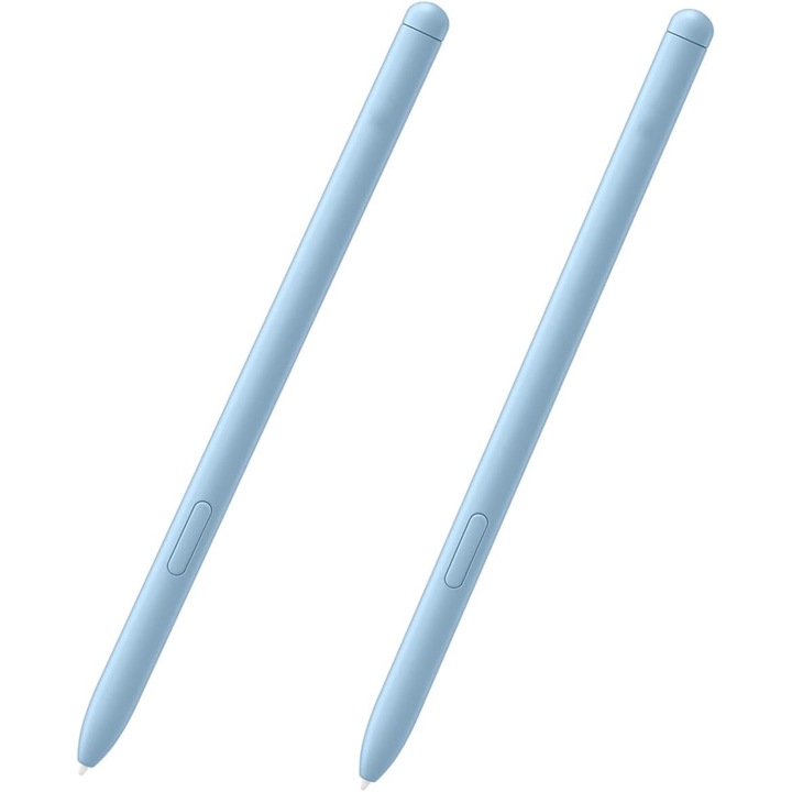 Professzionális Stylus Touch Pen, tartalék fejjel, Galaxy Tab S6 Lite kompatibilis toll, 2db, Kék