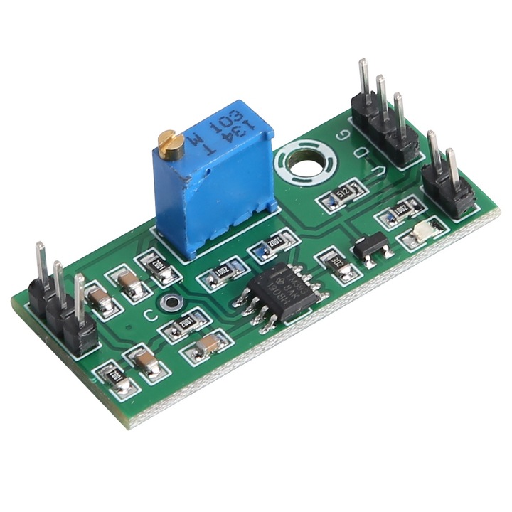 Set 3 module comparator tensiune Enforose LM393, 4.5-28V, 39.5x17mm, iesire duala