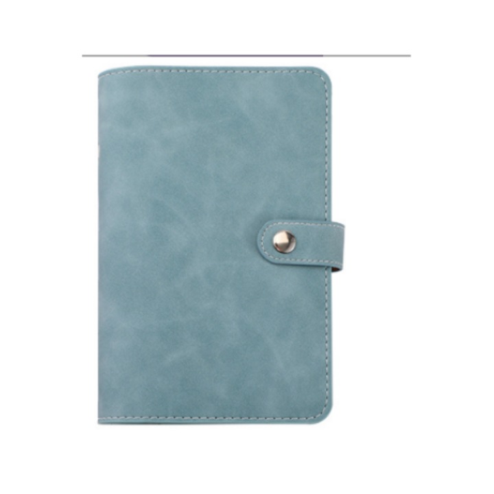 Agenda planificator, piele PU, albastru
