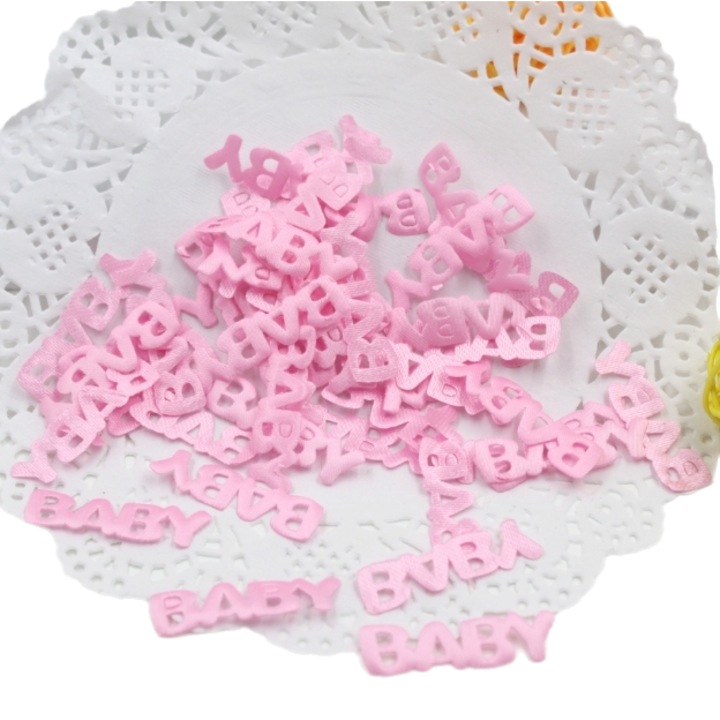 Decoratiuni petrecere Enforose, urme picior, material burete, multicolor, 10x15cm