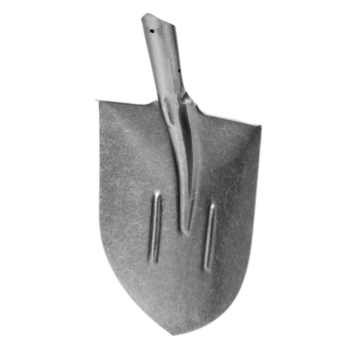 Лопата Palisad, права, 230х290 мм, без дръжка, с усилващо ребро