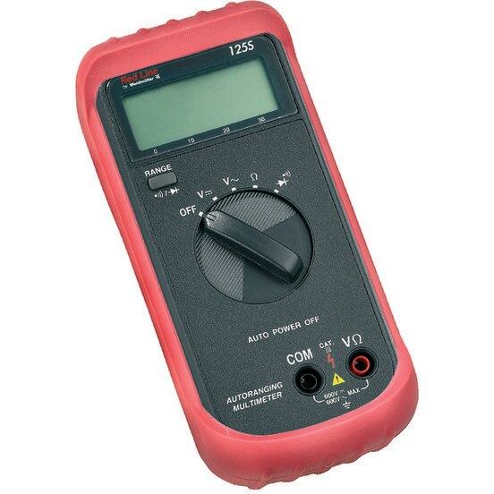 Multimetru Weidmuller 125S, 0.32 - 600 V (DC), 0-100 Hz, afisaj digital