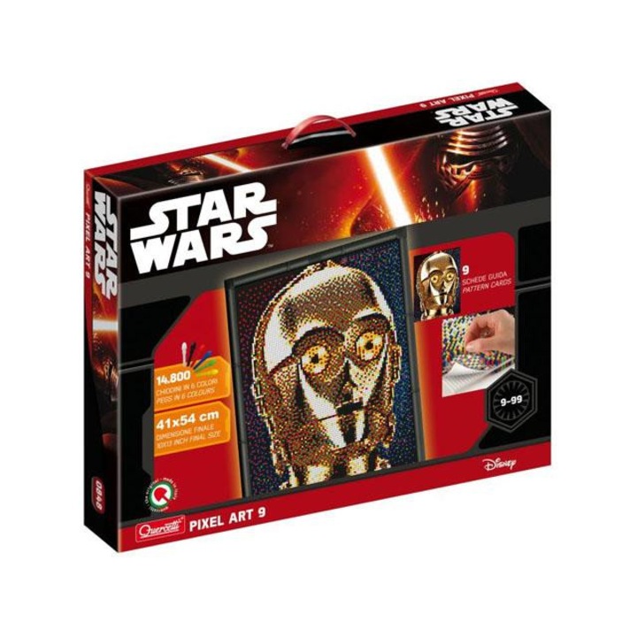 Quercetti: Pixel Art Star Wars C-3PO pötyi 14800db-os