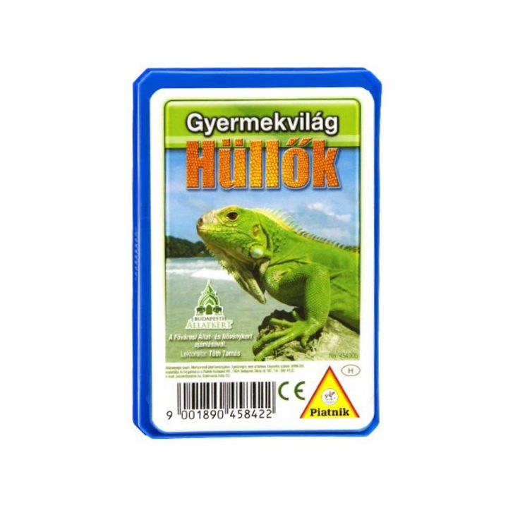 Hüllők kártyacsomag (Budapesti állatkert) - Piatnik
