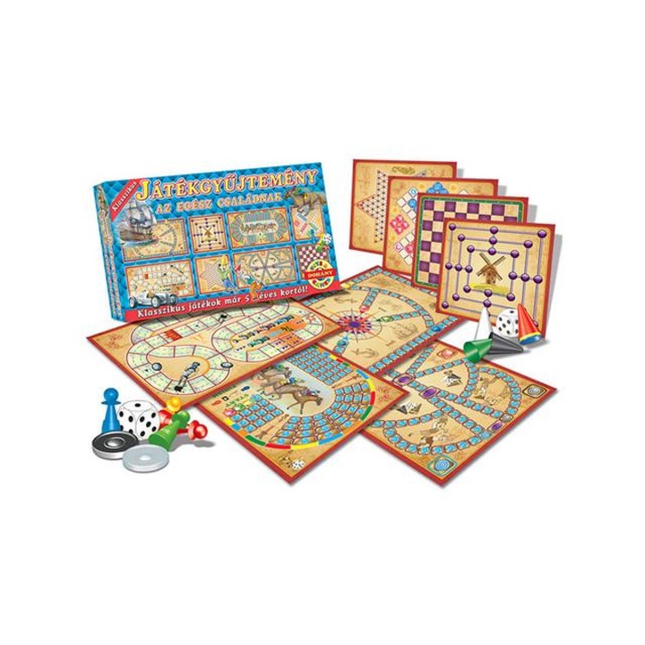 Klasszikus játékgyűjtemény az egész családnak