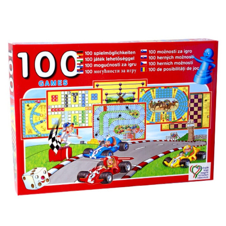 Játékgyűjtemény 100 játéklehetoséggel