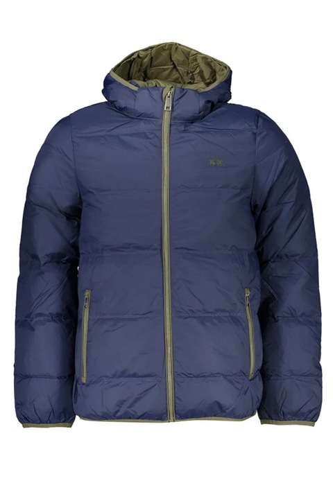 LA MARTINA, Geaca cu umplutura cu puf si gluga, Тъмносин