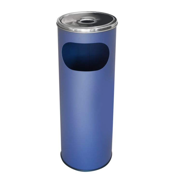 Пепелник HORECANO, син, Ø20.5xh58cm, 12л