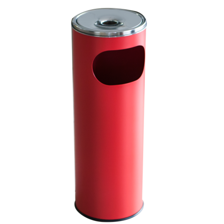 Пепелник HORECANO, червен, Ø20.5xh58cm, 12л