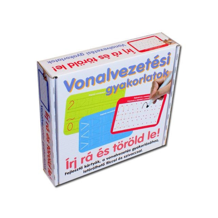 Vonalvezetési gyakorlatok fejlesztő játék