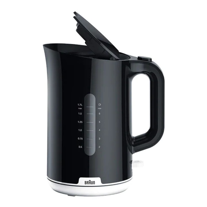 Braun WK1100BK 1, 7L-es fekete vízforraló