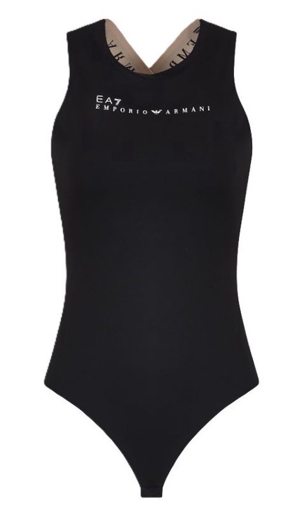 Body EA7 pentru femei, 7W000338-AF12625-UC001, Negru, Fekete
