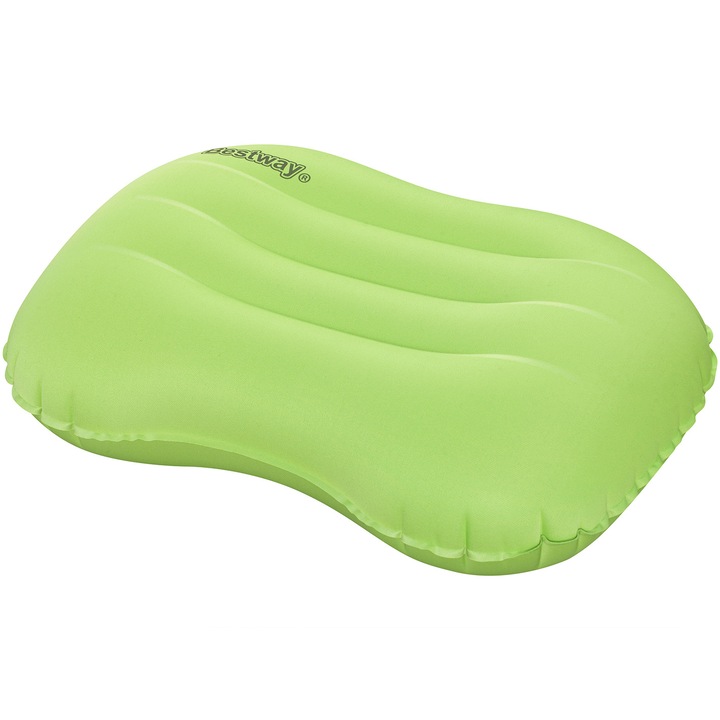 Надуваема къмпинг възглавница Bestway Wanderlite, 42 x 30 x 12 см, Зелен