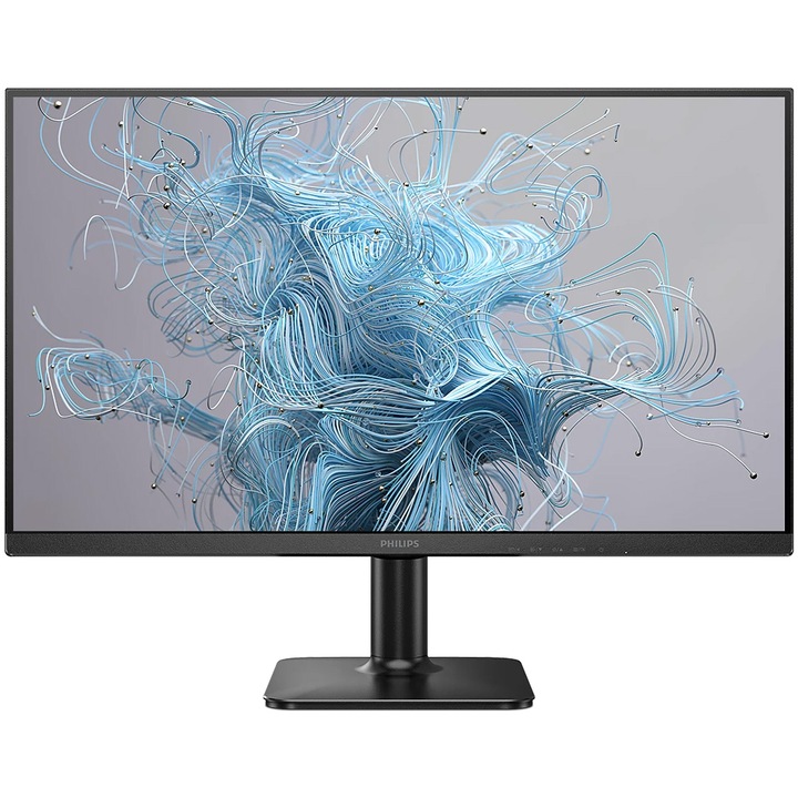 Monitor LCD VA LED Philips 23.8" 24E2N1100LB, Full HD (1920 x 1080), VGA, HDMI, 100 Hz, 4 ms (fekete)