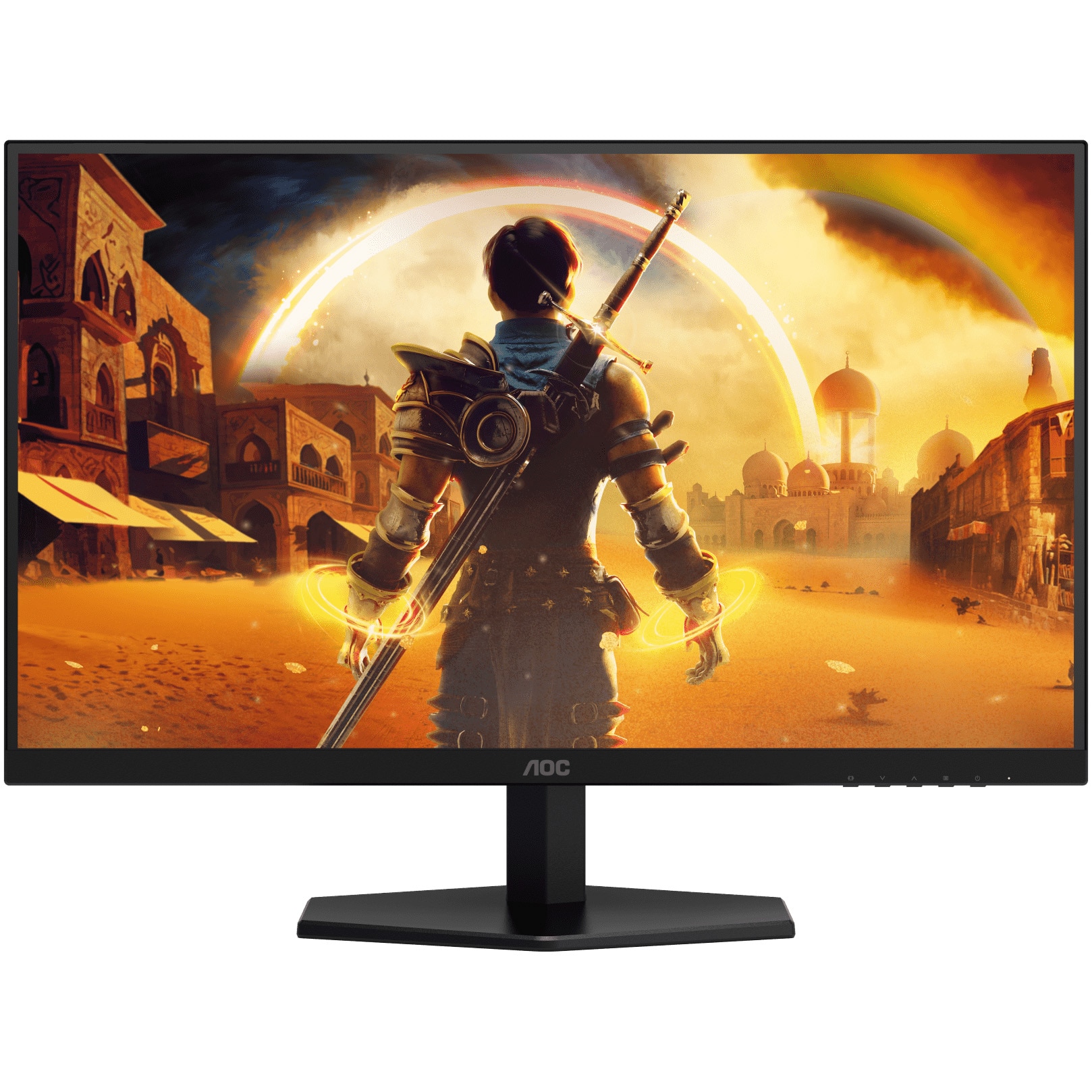 Monitor Gaming AOC 27G42E 27" Fast IPS , Full HD (1920x1080), 180 Hz, 1 ms GtG, 0.5ms MPRT, Adaptive Sync, HDR10, HDMI 2.0, DisplayPort 1.4 ,(Negru)