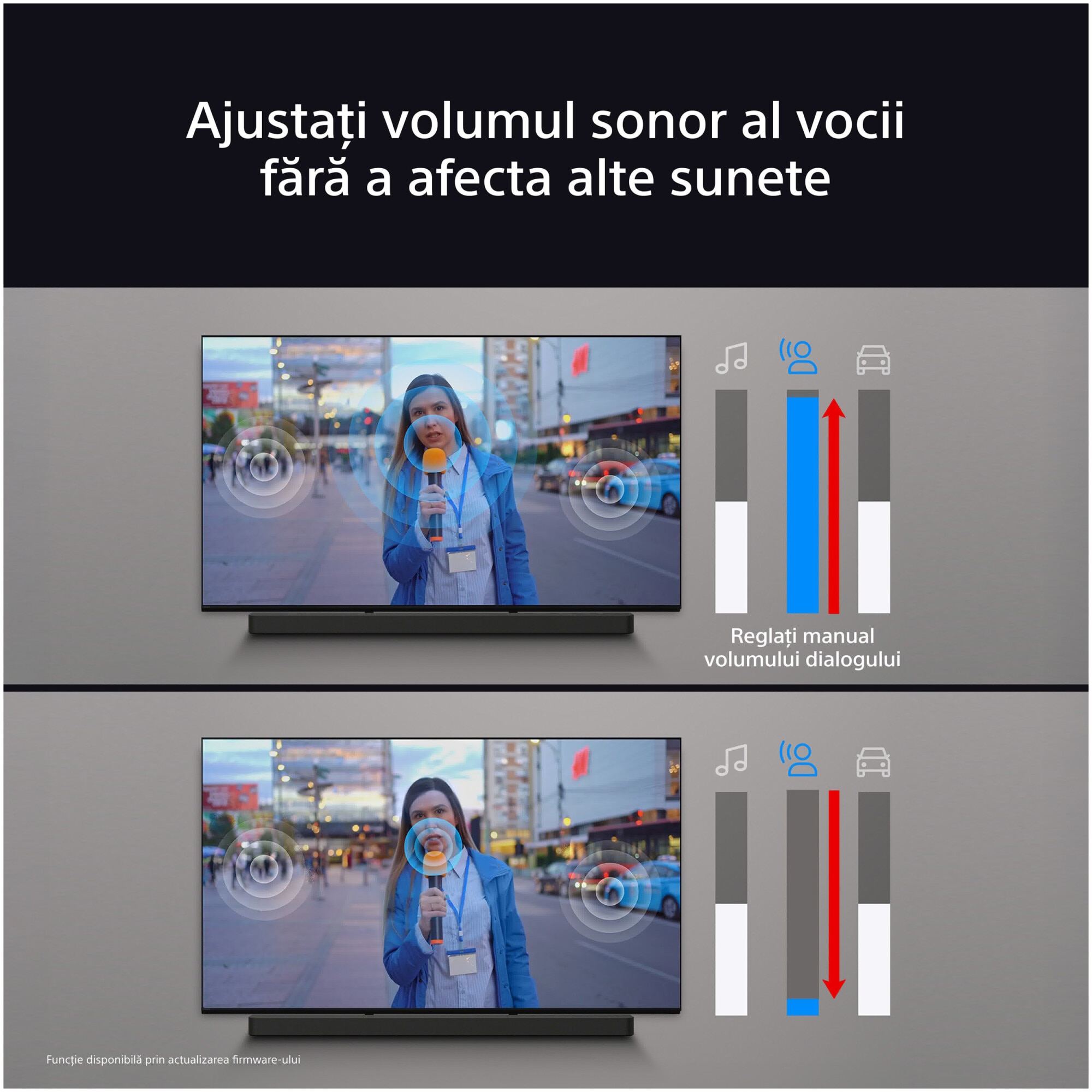 Soundbar Sony BRAVIA Theatre System 6 HT-S60, 5.1ch, 1000W, Dolby Atmos, DTS:X, AI Voice Zoom 3, Mod Multi Stereo Party, Bluetooth 5.3, Negru