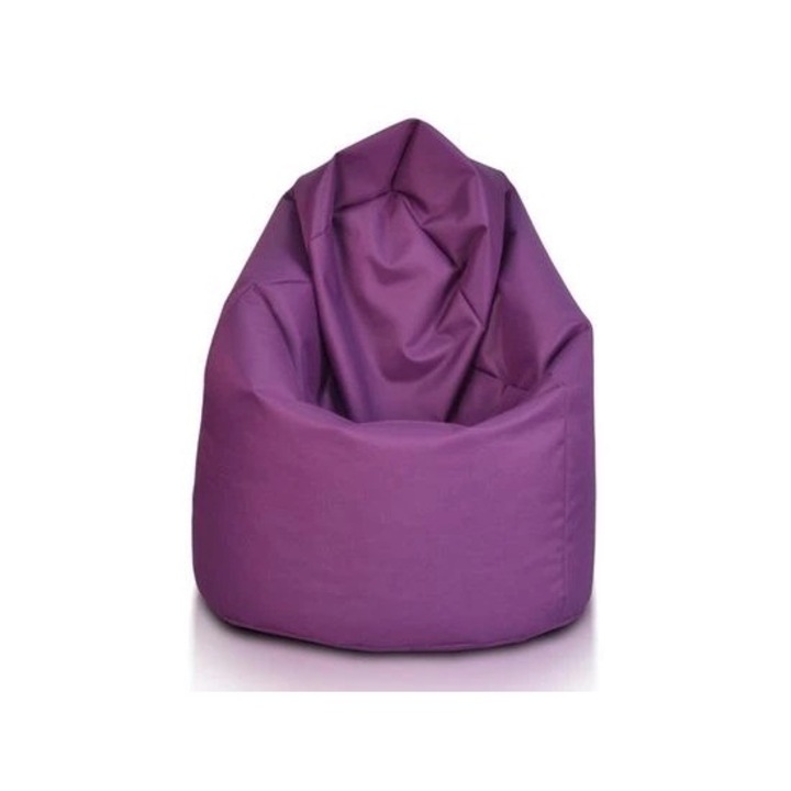 Babzsák fotel XXXL 100x75 cm lila