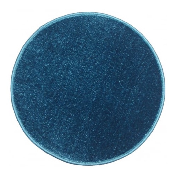 Kolibri Szőnyeg, Kerek, 11000, 100x100 cm, Kék, 2200 gr/nm