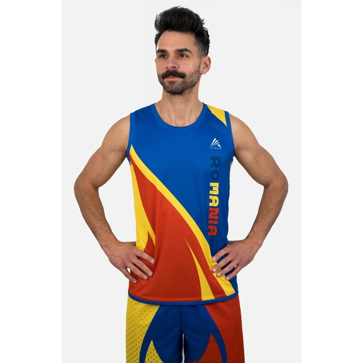 Maiou alergare Fitskin Romania, Multicolor 2XS INTL