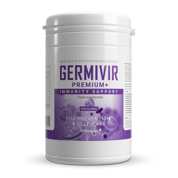 Germivir Premium+ étrend-kiegészítő, természetes 30 Caps