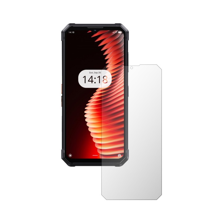 iSkinz Саморегенериращ се протектор за екран за iHunt Titan Music P22000 ULTRA - Невидим Skinz UHD, ултра прозрачен силикон с пълно покритие, лепен и гъвкав