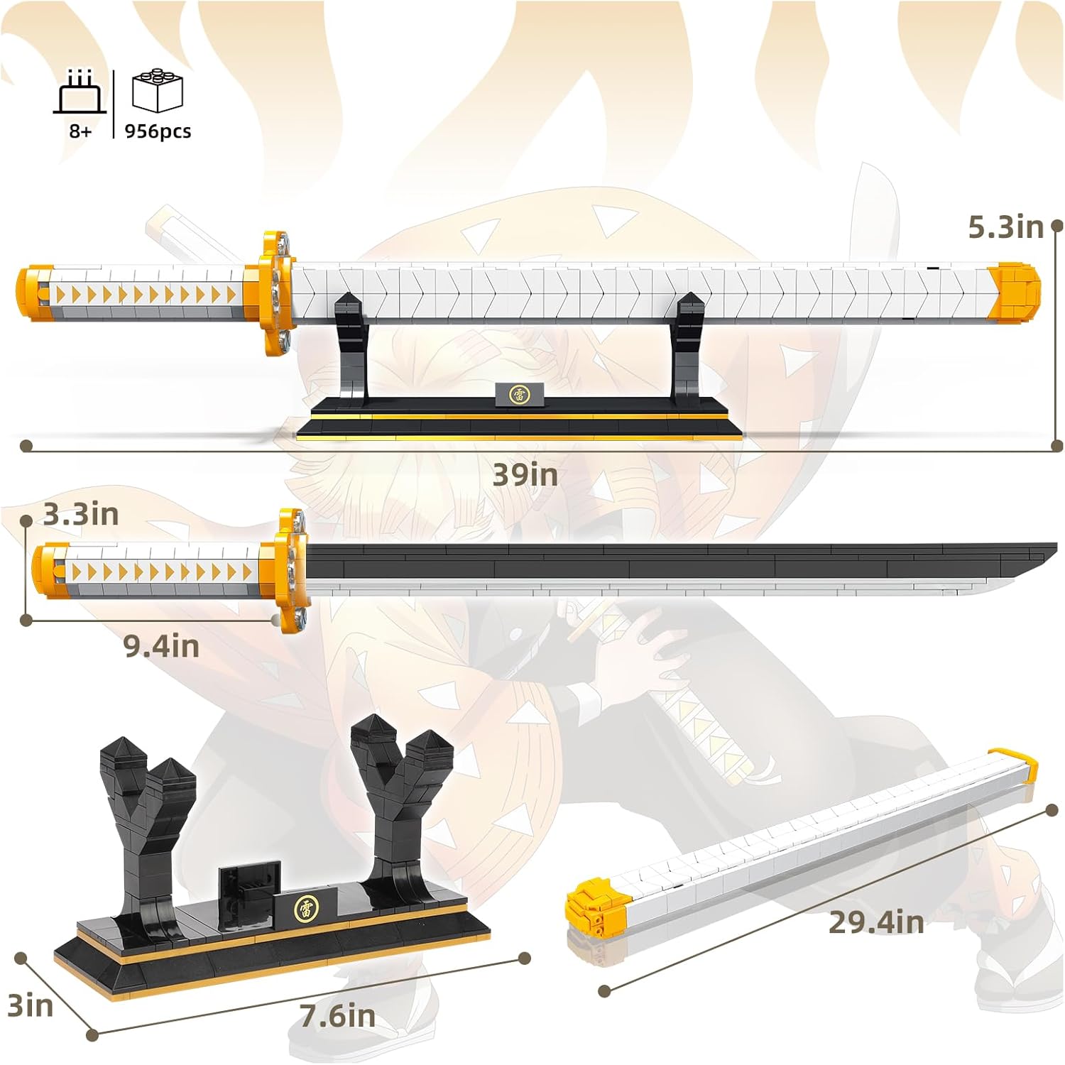 Set de constructie, TOY PLAYER Swords compatibile cu Lego, Cosplay