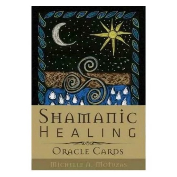 Carti oracol, Shamanic Healing, Michelle A. Motuzas, Red Feather, 2025, 10.5 cm x 7 cm