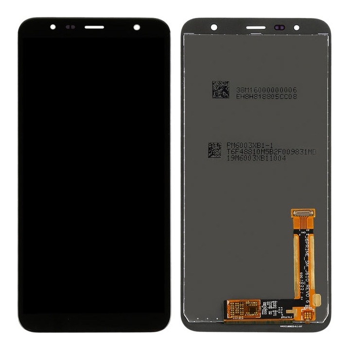 Display pentru Samsung Galaxy J6 Plus (2018)(SM-J610), DaDen®, Negru, LCD, Ecran Tactil, Best Quality