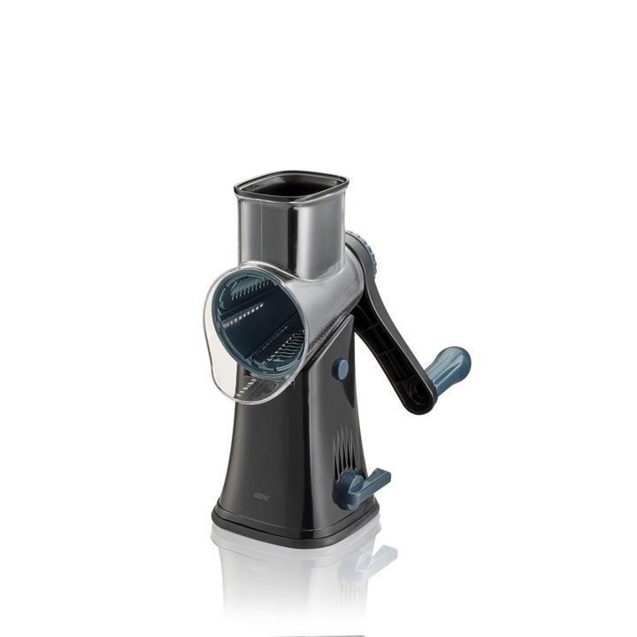 Razatoare cu tambur CLICK, GEFU, 5 tipuri de taisuri, antiderapanta, 23.5x28x12.5cm