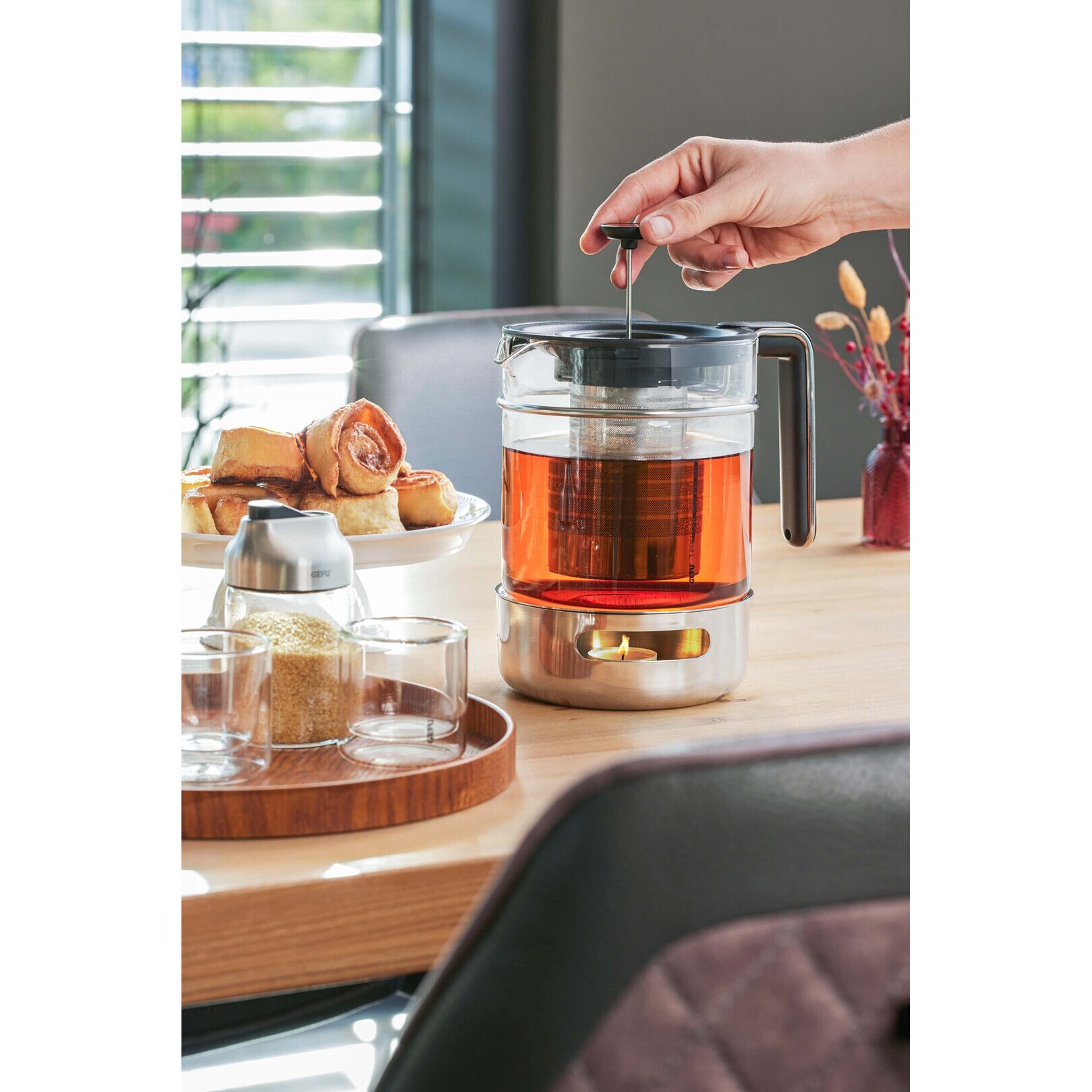 Infuzor Roz Infuzor, 1.5 l, 21x15x25cm - eMAG.ro