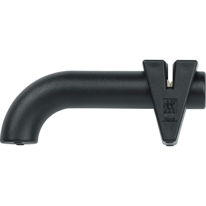 Ascutitoare de cutite TWIN SHARP, rosie, 16.5x4.8x7cm, usor de utilizat