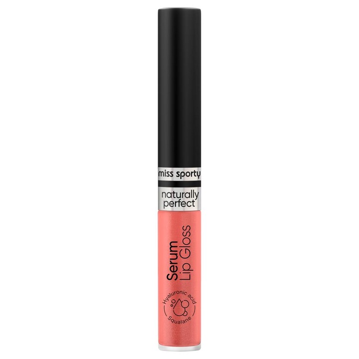Gloss de buze Miss Sporty Serum Naturally Perfect 2.3 ml, 40 Peachy Pink