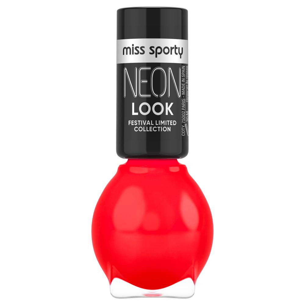 Lac de unghii Miss Sporty Neon Look 7 ml, 02 - eMAG.ro