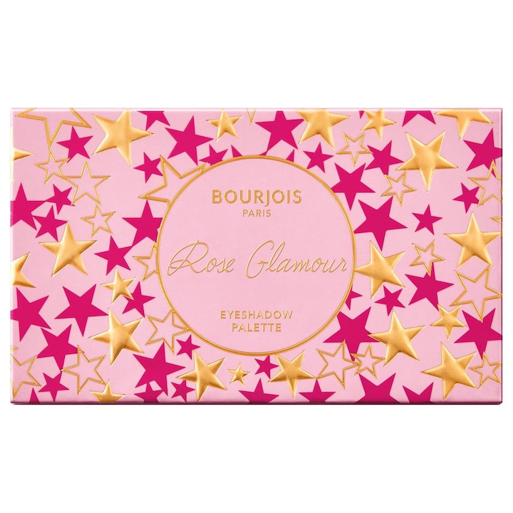 Bourjois Volume Glamour Soirs de Paris szemhéjfesték paletta 8,5 g, 02 Rose