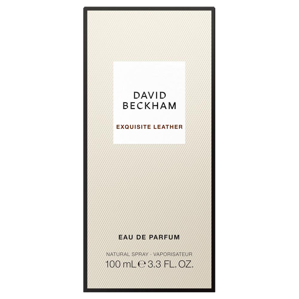 Apa de parfum David Beckham Collection Exquisite Leather, 100Ml