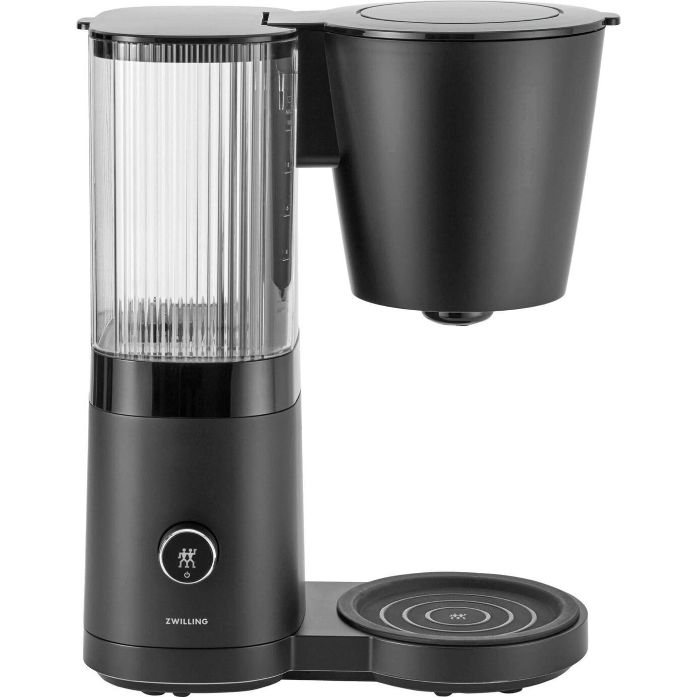 Filtru de cafea cu picurare ZWILLING ENFINIGY, 1.25 litri, inox, negru, 15.3x32.5x34.8cm
