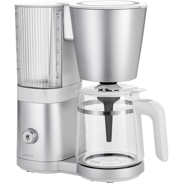 Cafetiera ZWILLING ENFINIGY, inox, 1.5L, functie de preinfuzie, design purist