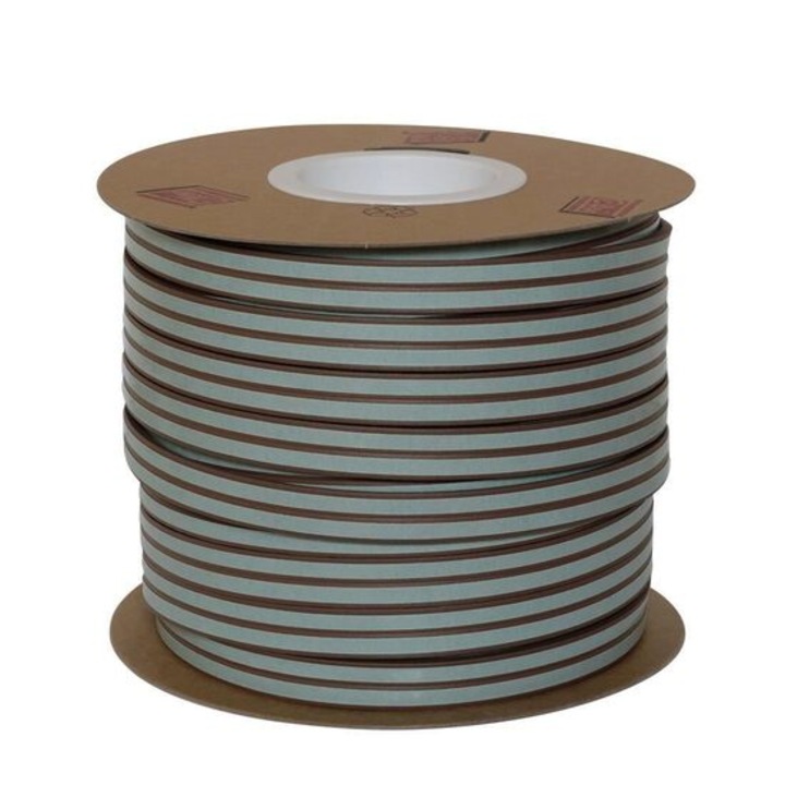 Banda etansare profil D ELLEN, autoadeziva, 2x50m, maro