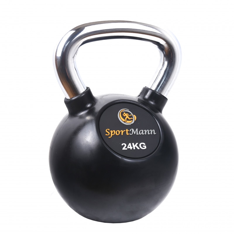 Gantera Kettlebell Cauciucata SPORTMANN 24kg
