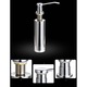 Dozator dispenser sapun, detergent lichid, incastrabil in chiuveta, 100% din inox si cupru, 300 ml, argintiu, Nu este usor de imbatranit, durabil, fara plumb si sanatos