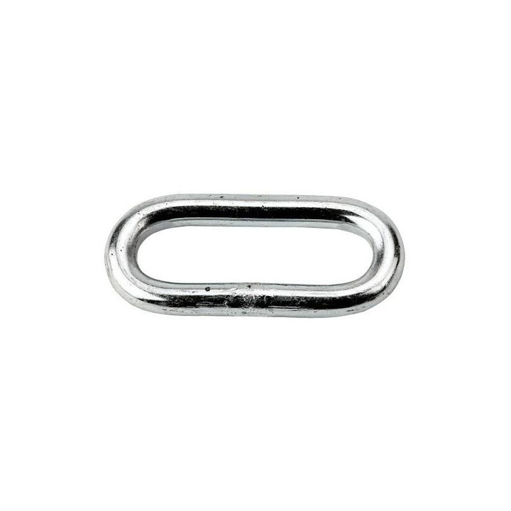 Ovális csatlakozó marhakantárhoz, Kerbl, horganyzott acél, 40mm
