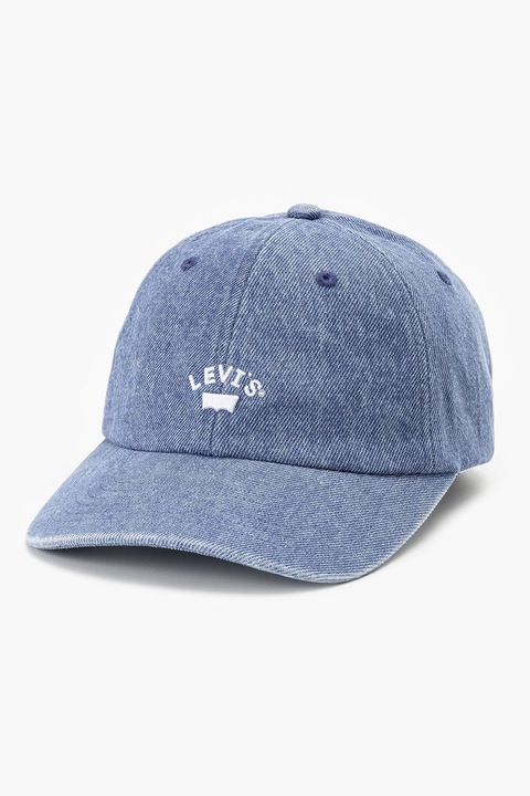 Levi's, Sapca cu logo brodat, Albastru pastel