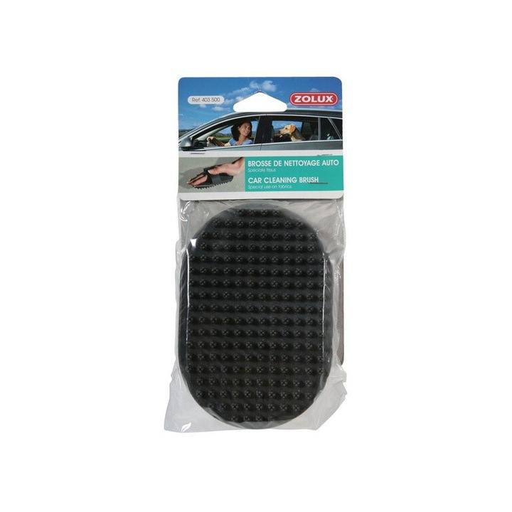 Zolux szövetkefe, 13x9cm, rugalmas, autóülések és ruhák tisztítására