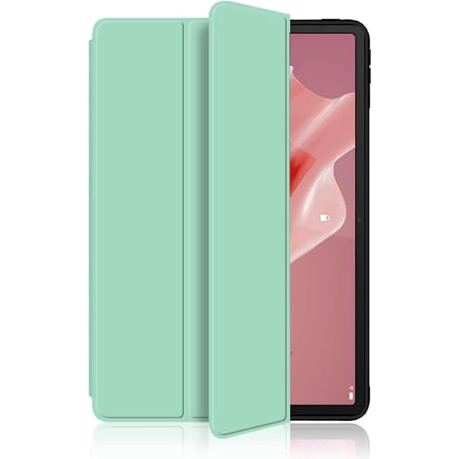 Husa Ultra Slim pentru Honor Pad 9 / 9 Pro / V8 Pro, 12.1", Silicon TPU, Smart Cover - Verde Menta