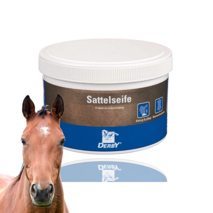 Sidoa Derby nyeregszappan, 300 ml, tisztító és ápoló, vízálló