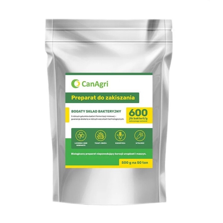 Erjesztő készítmény, Can Agri, 500g, 5 féle baktérium, lucernához és gabonafélékhez