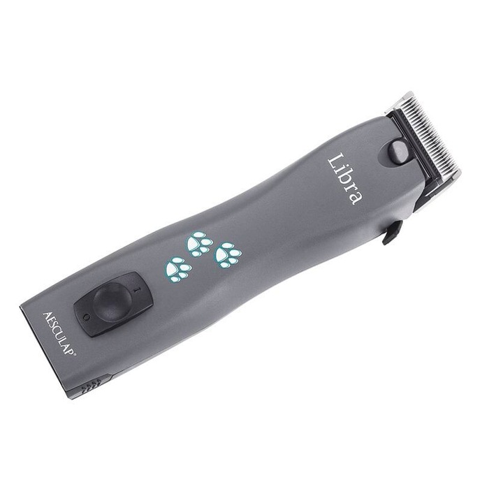 Aesculap Libra állatorvosi nyírógép, 2 elem, szürke