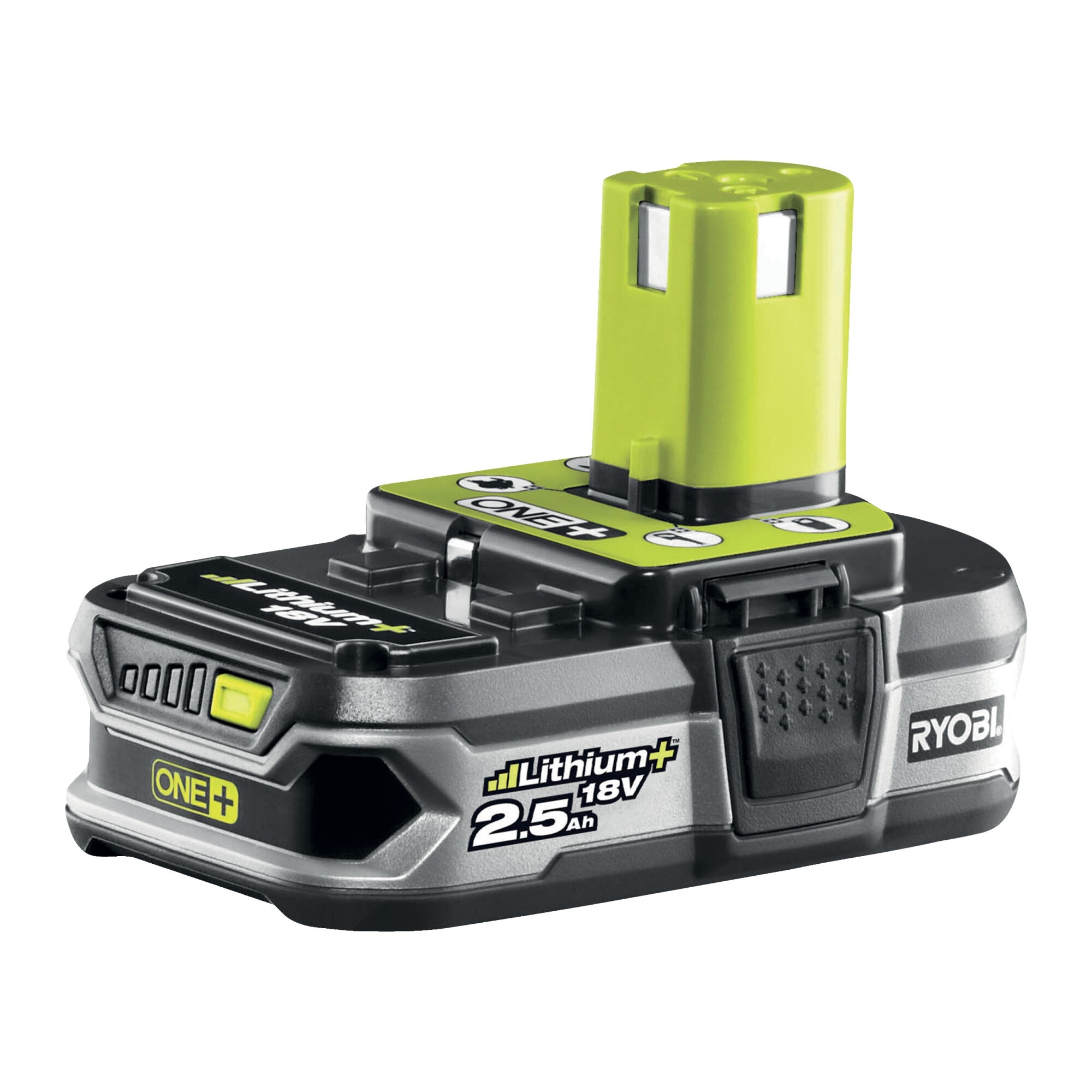 Acumulator Li-Ion Ryobi RB18L25, 18 V, 2.5 Ah, tehnologia ONE+